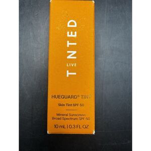 Live Tinted Hueguard Skin Tint Mineral Sunscreen SPF 50 Shade 02- 0.3 OZ  SEALED